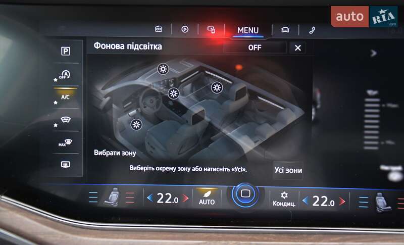 Позашляховик / Кросовер Volkswagen Touareg 2019 в Києві фото 34 Позашляховик / Кросовер Volkswagen Touareg 2019 в Києві