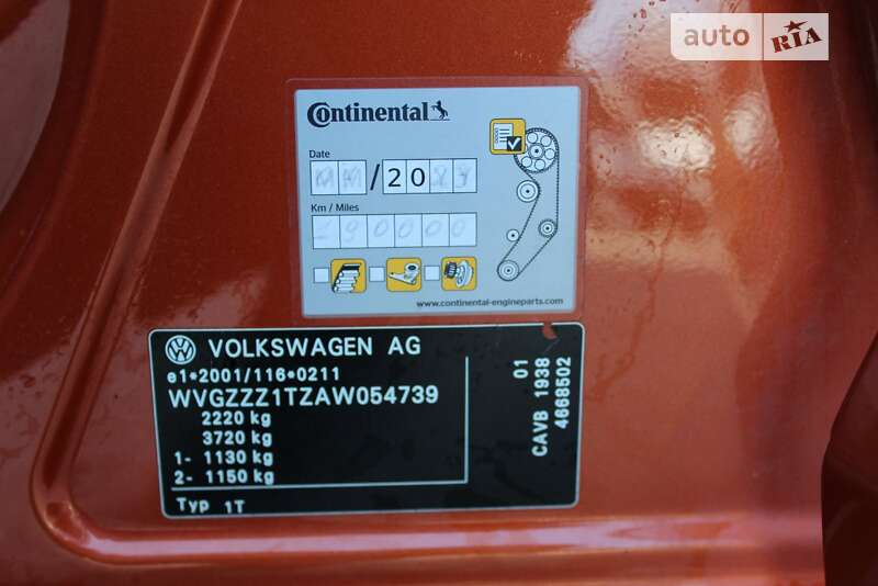 Мінівен Volkswagen Touran 2009 в Виноградові фото 4 Мінівен Volkswagen Touran 2009 в Виноградові