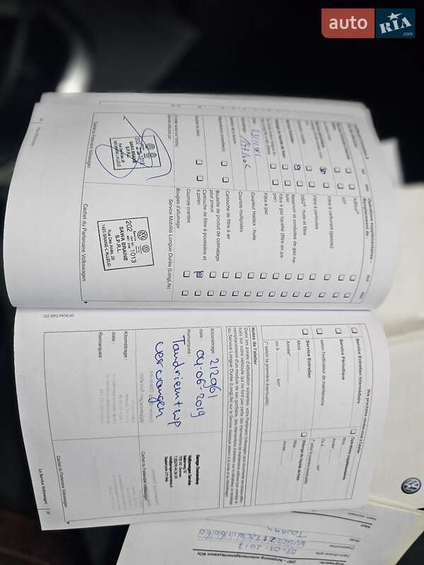 Минивэн Volkswagen Touran 2012 в Стрые