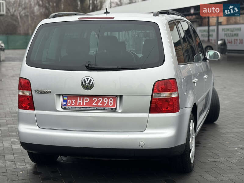 Мінівен Volkswagen Touran 2005 в Лубнах фото 14 Мінівен Volkswagen Touran 2005 в Лубнах