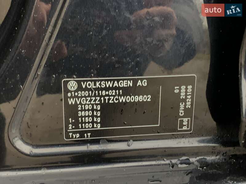 Мінівен Volkswagen Touran 2011 в Бердичеві