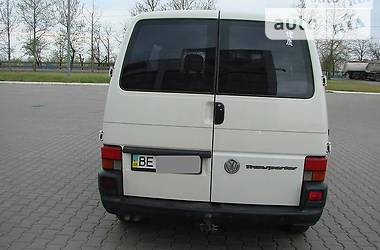 Грузопассажирский фургон Volkswagen Transporter 1999 в Николаеве