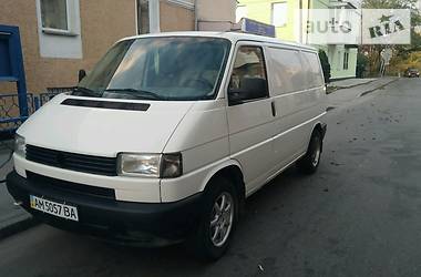 Вантажопасажирський фургон Volkswagen Transporter 2000 в Житомирі