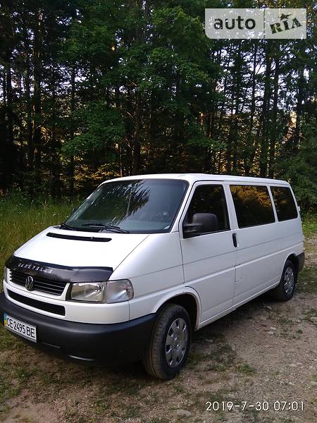 Мінівен Volkswagen Transporter 2002 в Чернівцях фото Мінівен Volkswagen Transporter 2002 в Чернівцях
