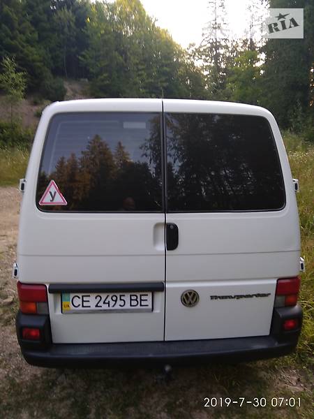 Мінівен Volkswagen Transporter 2002 в Чернівцях фото 4 Мінівен Volkswagen Transporter 2002 в Чернівцях