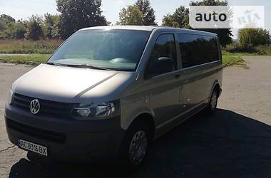 Вантажопасажирський фургон Volkswagen Transporter 2012 в 