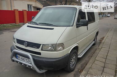 Вантажопасажирський фургон Volkswagen Transporter 2002 в 