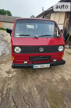 Грузопассажирский фургон Volkswagen Transporter 1988 в Теребовле