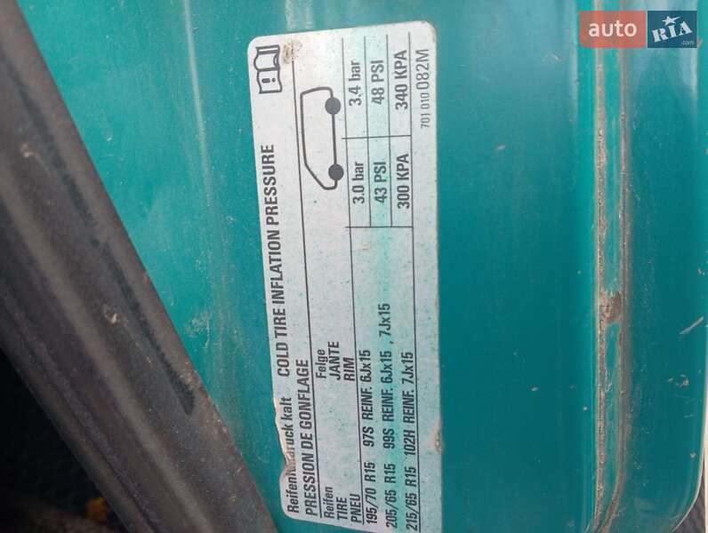 Грузовой фургон Volkswagen Transporter 1996 в Баре