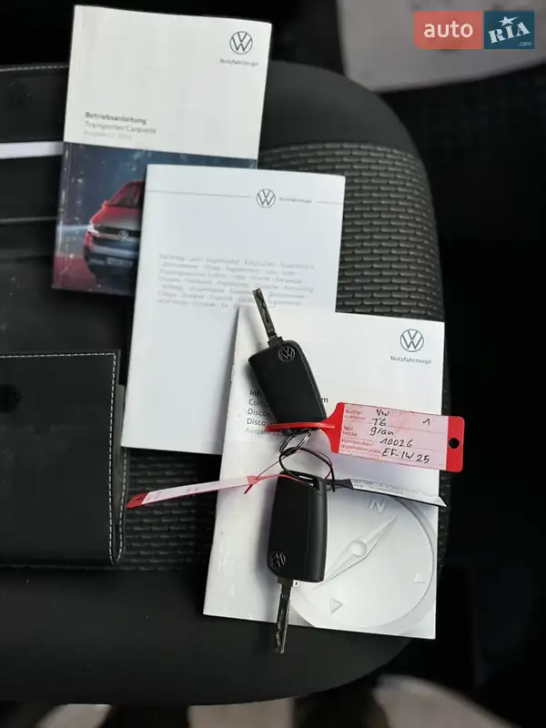 Грузовой фургон Volkswagen Transporter 2021 в Киеве документ 2 фото Грузовой фургон Volkswagen Transporter 2021 в Киеве документ