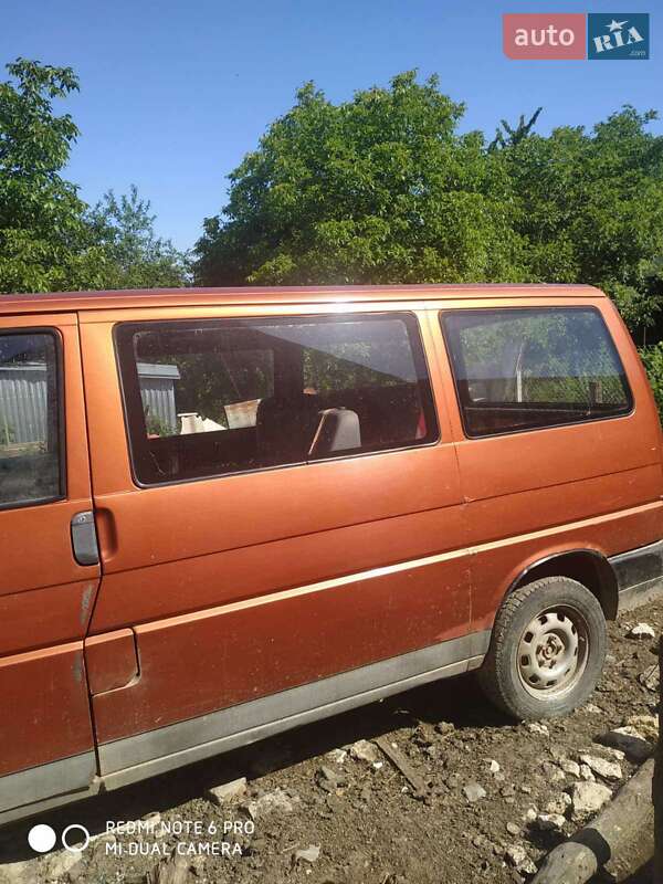 Минивэн Volkswagen Transporter 1992 в Бобрке фото 9 Минивэн Volkswagen Transporter 1992 в Бобрке