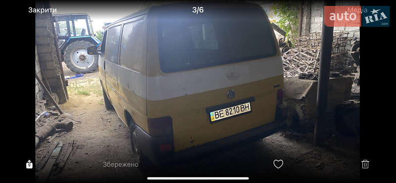 Вантажний фургон Volkswagen Transporter 2001 в Первомайську
