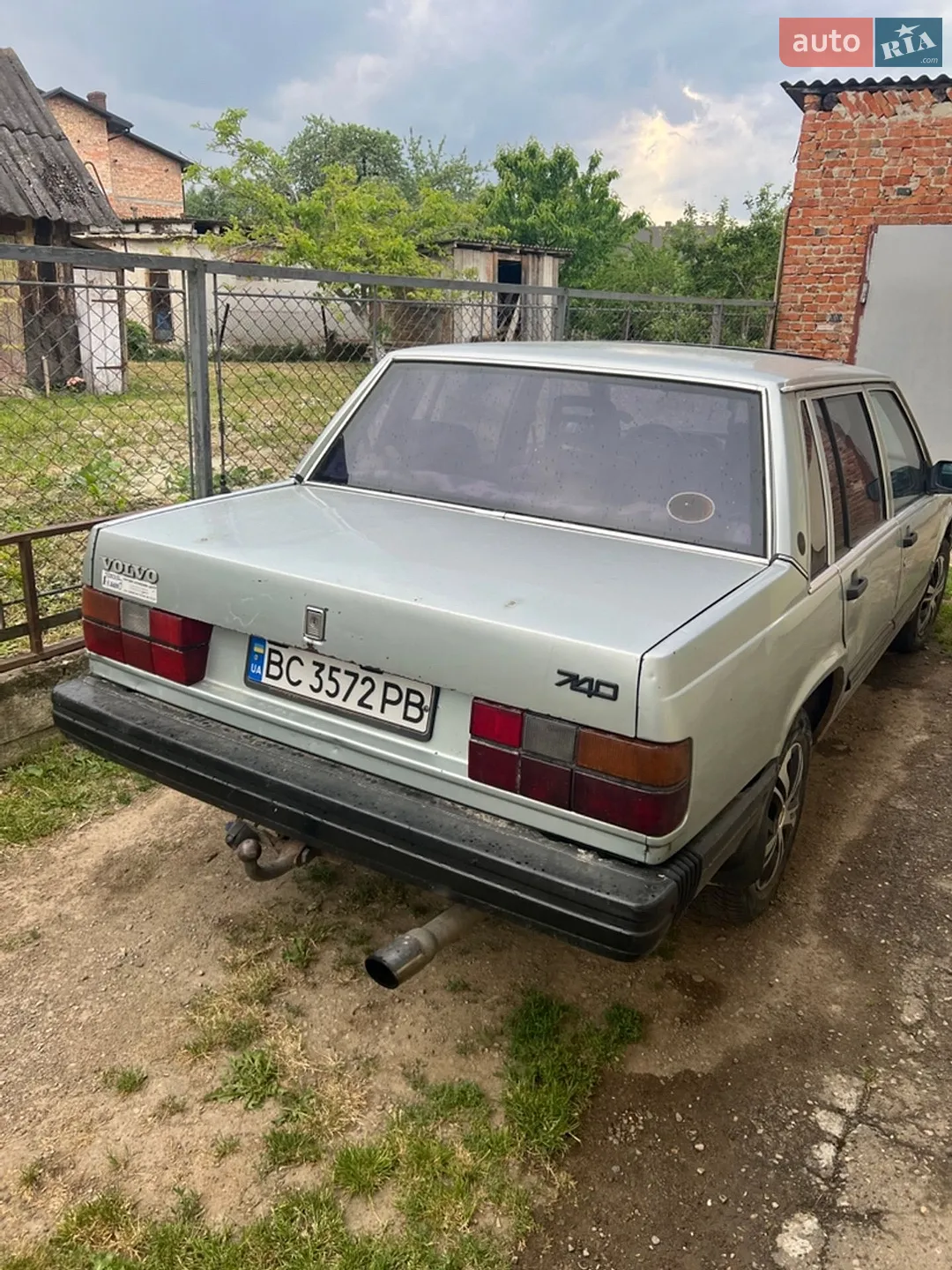 Volvo 740 1987 VIN YV1744773J2197695 фото оголошення 4 з 7