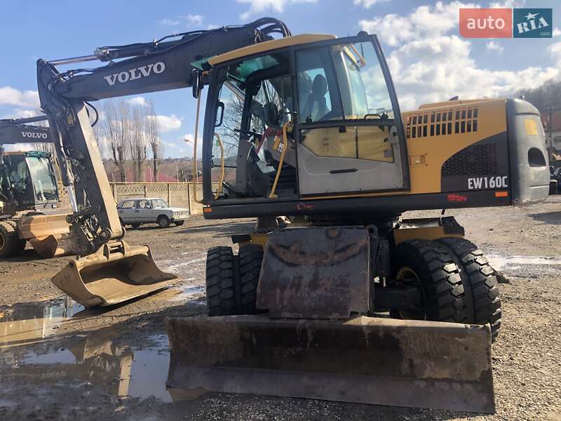 Колісний екскаватор Volvo EW 160 2009 в Ужгороді фото 4 Колісний екскаватор Volvo EW 160 2009 в Ужгороді