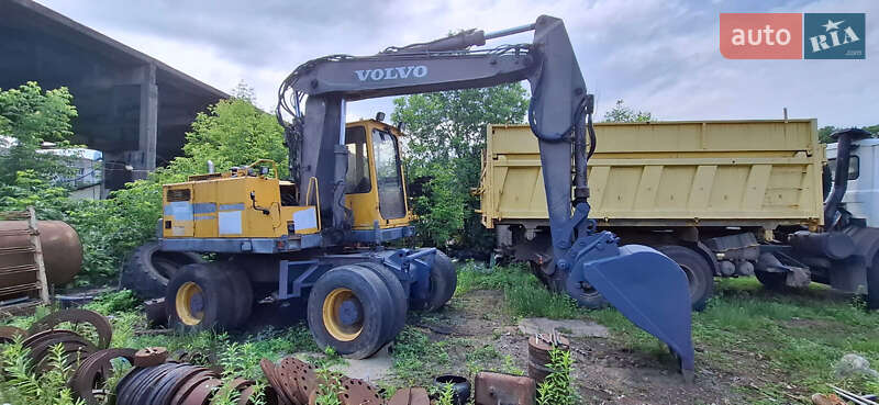 Экскаватор погрузчик Volvo EW 160 1996 в 