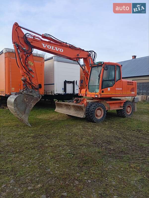 Колесный экскаватор Volvo EW 160 2010 в Тересве фото Колесный экскаватор Volvo EW 160 2010 в Тересве