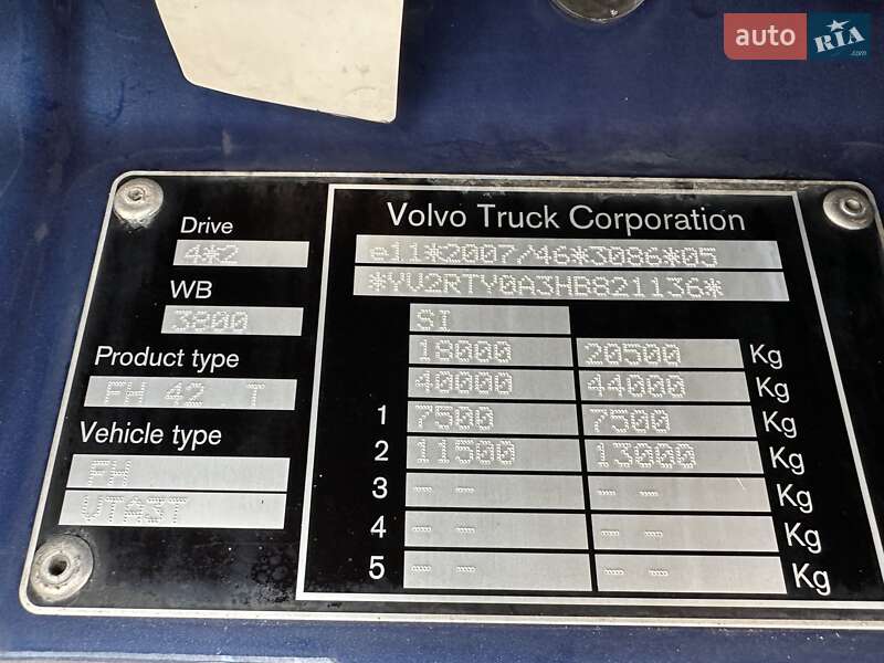 Тягач Volvo FH 13 2017 в Чернівцях