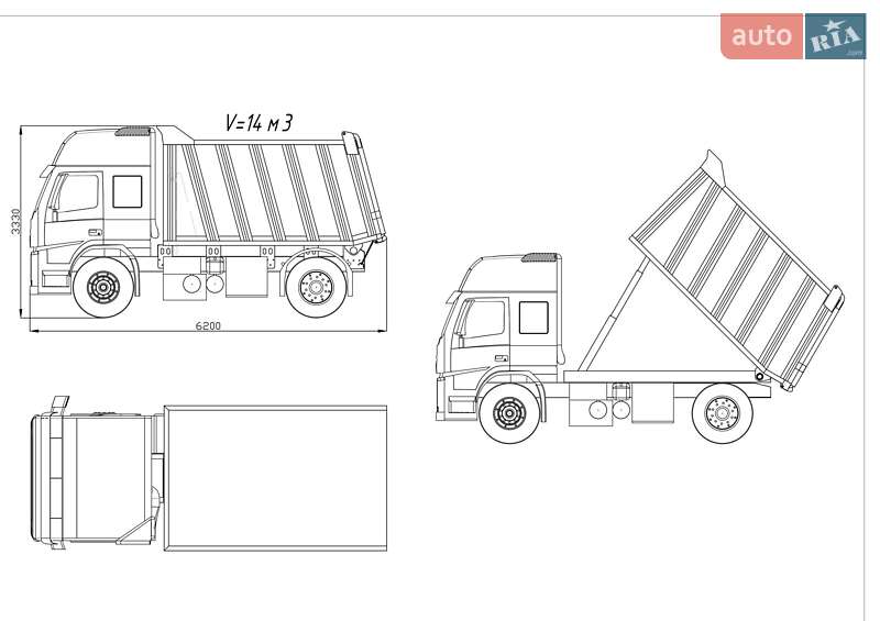 Самосвал Volvo FH 13 2007 в Тернополе