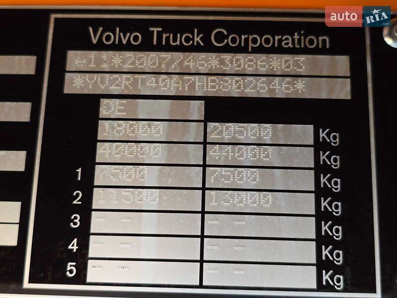 Тягач Volvo FH 13 2016 в Ковелі фото 32 Тягач Volvo FH 13 2016 в Ковелі