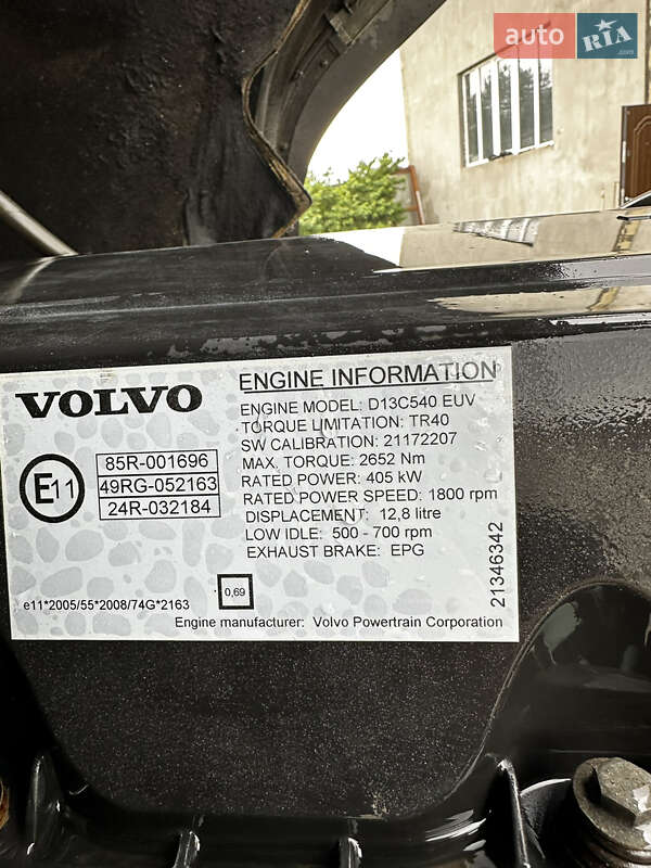 Самоскид Volvo FH 13 2012 в Івано-Франківську