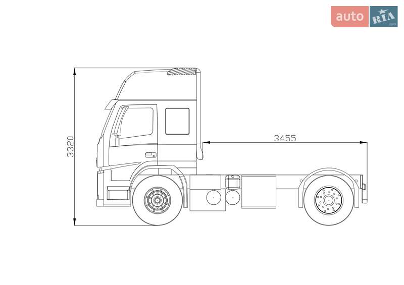Тягач Volvo FM 13 2007 в Тернополі