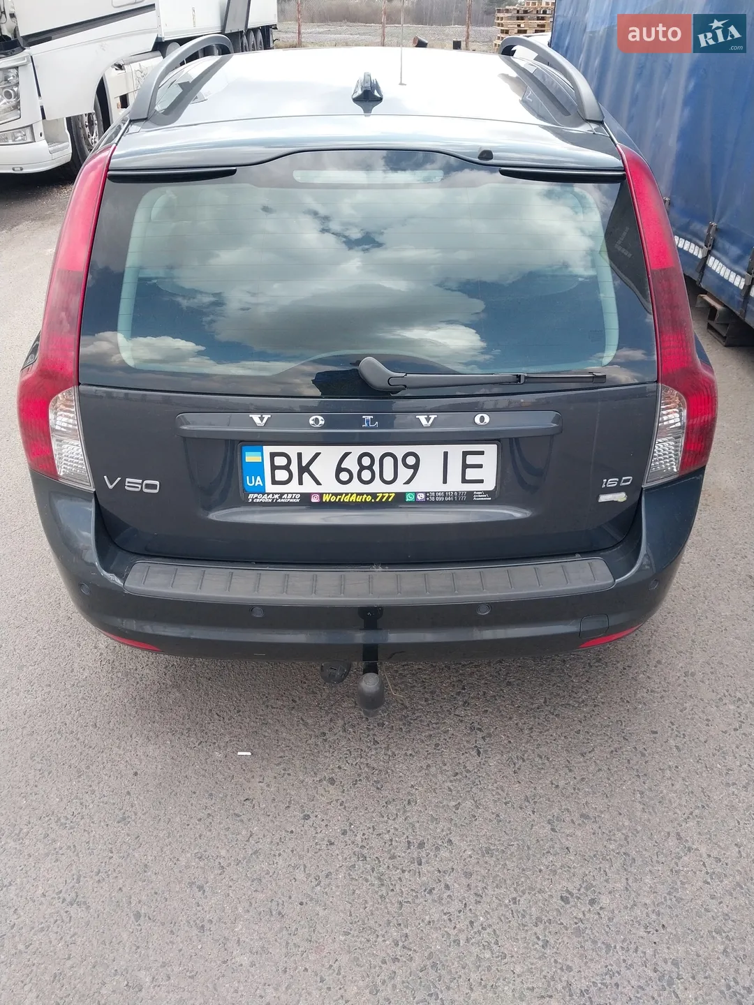 Volvo V50 2010 VIN YV1MW76F2A2578726 фото оголошення 20 з 23