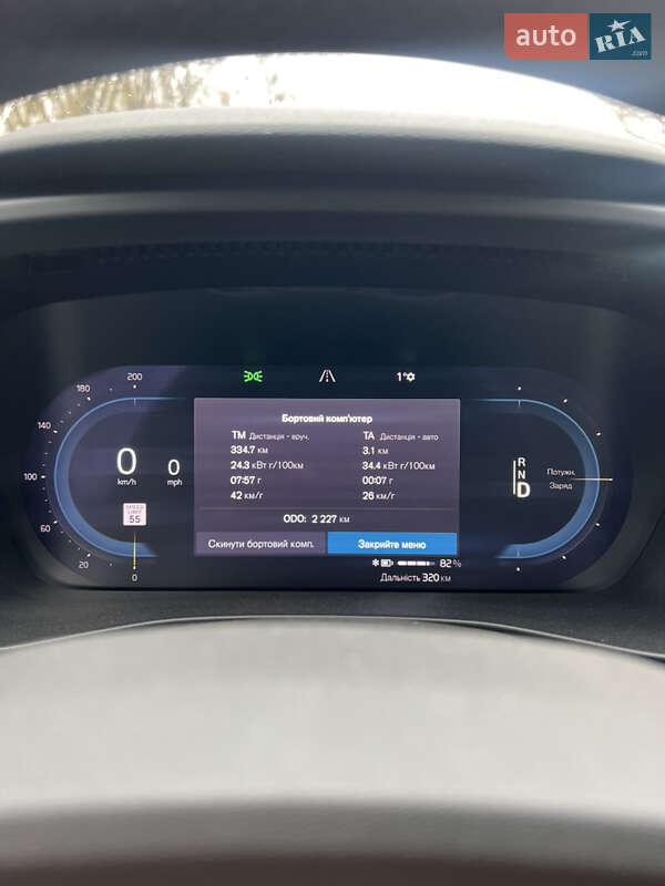 Внедорожник / Кроссовер Volvo XC40 Recharge 2024 в Ровно