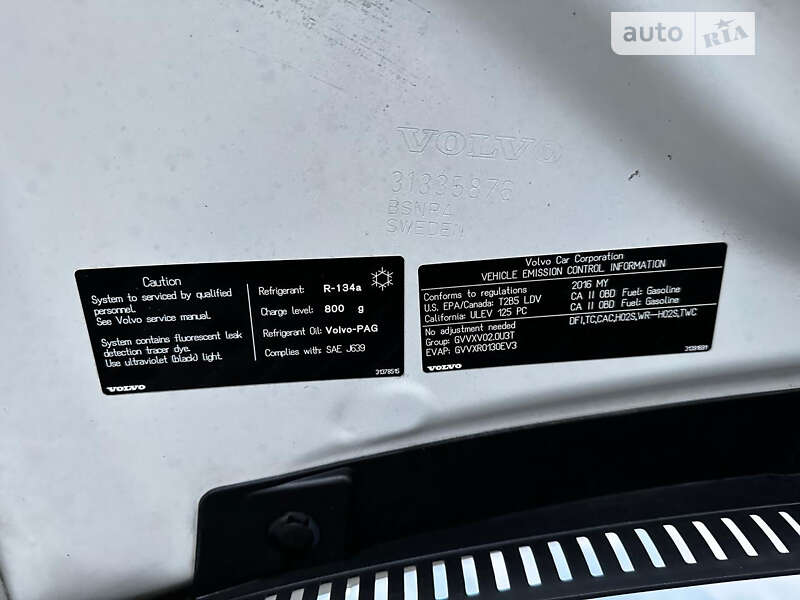 Внедорожник / Кроссовер Volvo XC60 2016 в Ровно