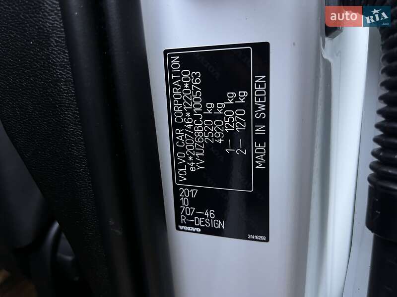 Внедорожник / Кроссовер Volvo XC60 2017 в Ровно фото 59 Внедорожник / Кроссовер Volvo XC60 2017 в Ровно