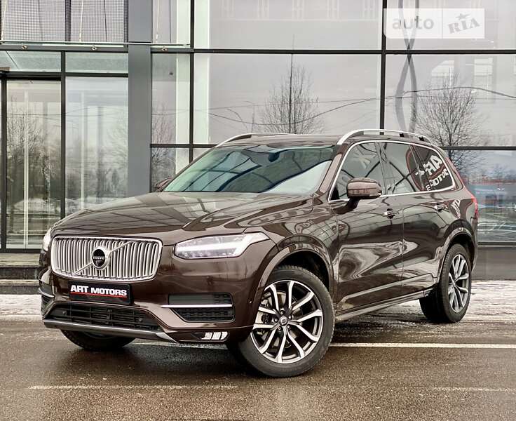 Volvo xc90 2018 технические характеристики