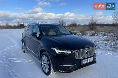 Позашляховик / Кросовер Volvo XC90 2015 в Луцьку