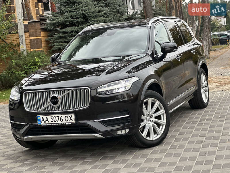 Внедорожник / Кроссовер Volvo XC90 2015 в Киеве