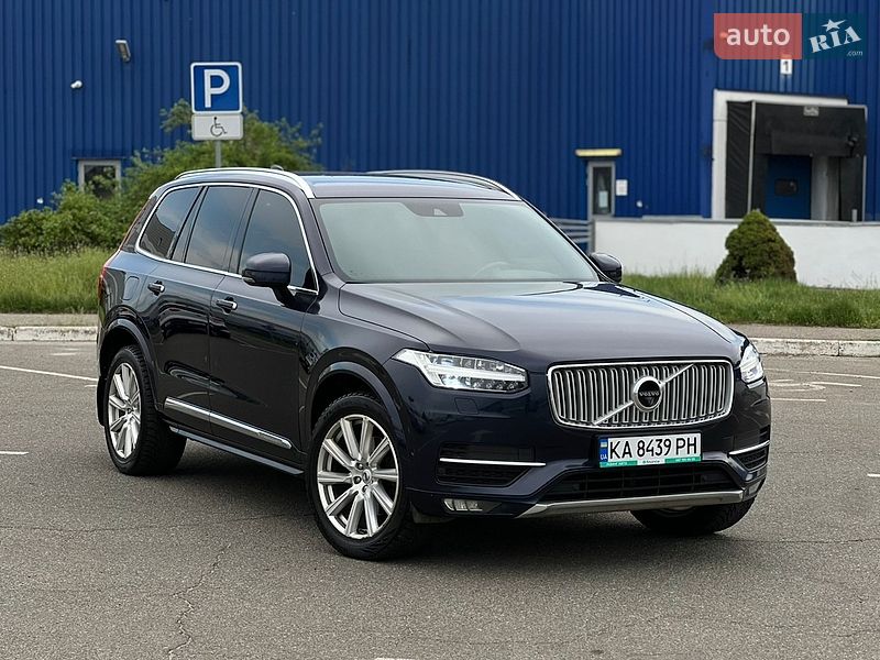 Внедорожник / Кроссовер Volvo XC90 2017 в Киеве