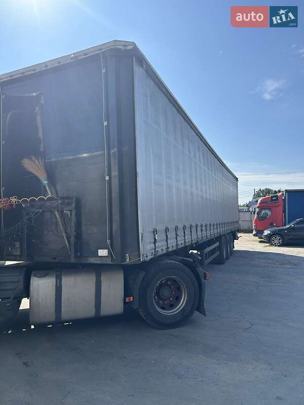 Тентований борт (штора) - напівпричіп Wackenhut WSC 1998 в Звягелі