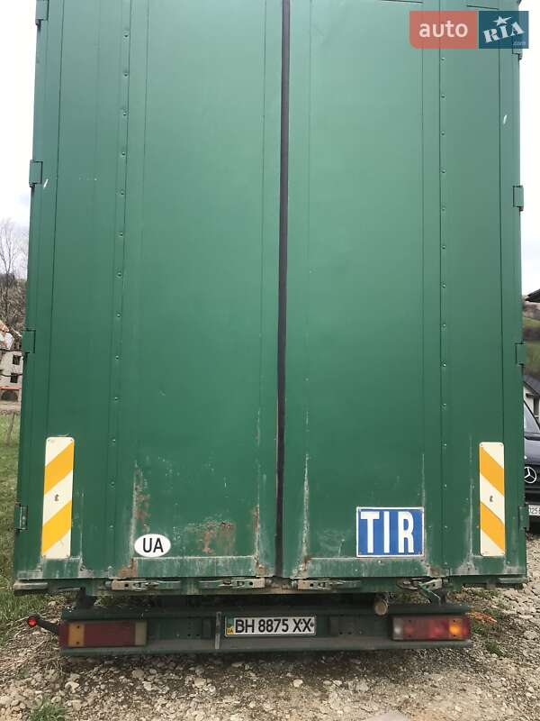 Тентованный борт (штора) - прицеп Wecon BDF 1998 в Тячеве