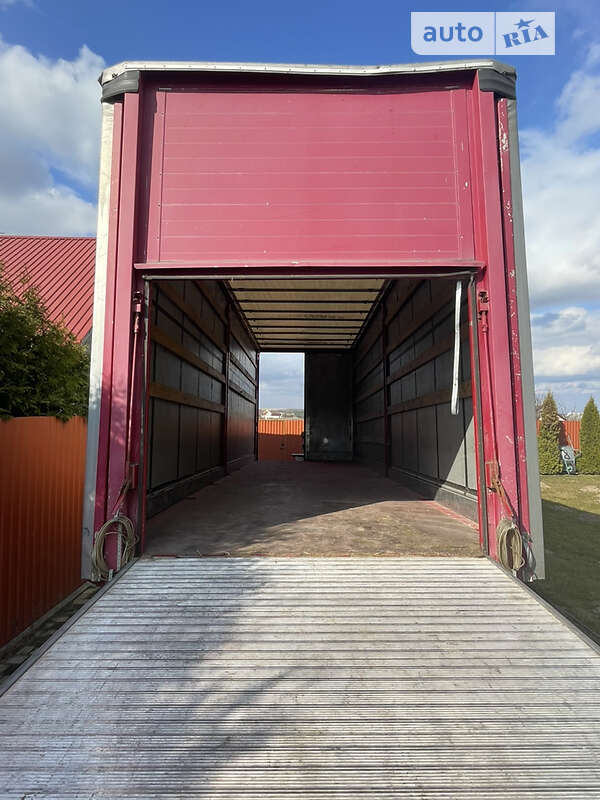 Тентованный борт (штора) - прицеп WEFA BZ 2007 в Ровно