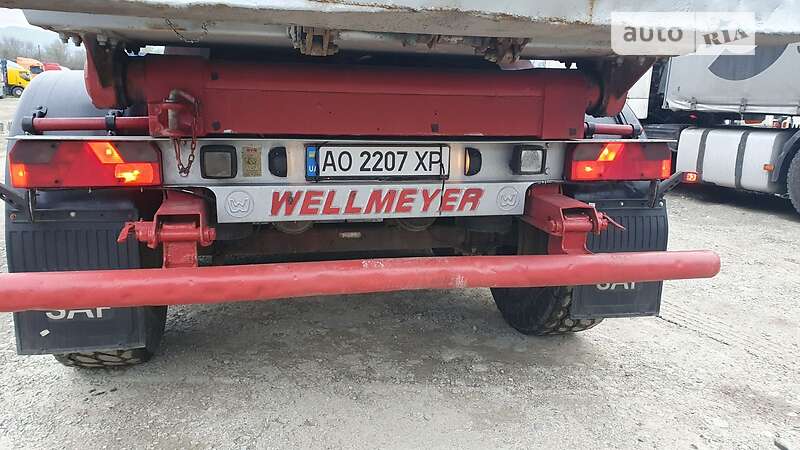 Самоскид напівпричіп Wellmeyer SHK 2001 в Тячеві