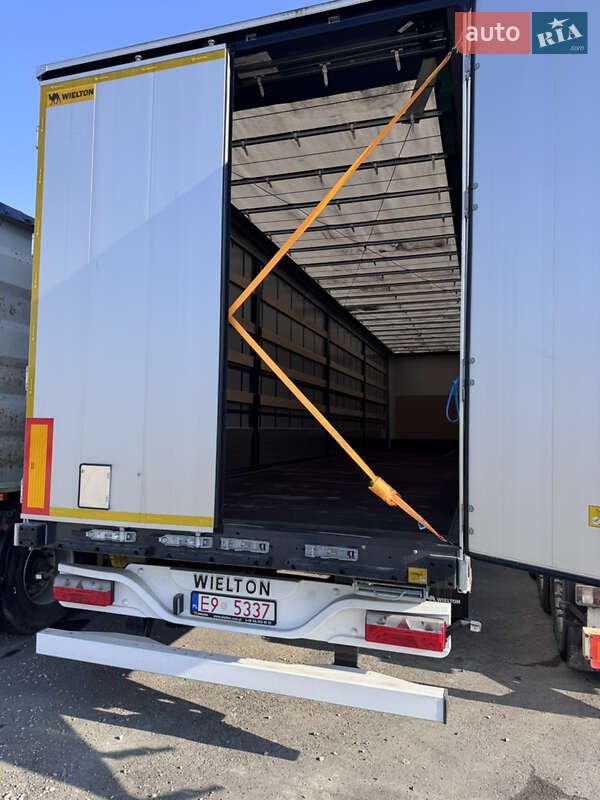 Тентованный борт (штора) - полуприцеп Wielton NS-3 2024 в Ивано-Франковске