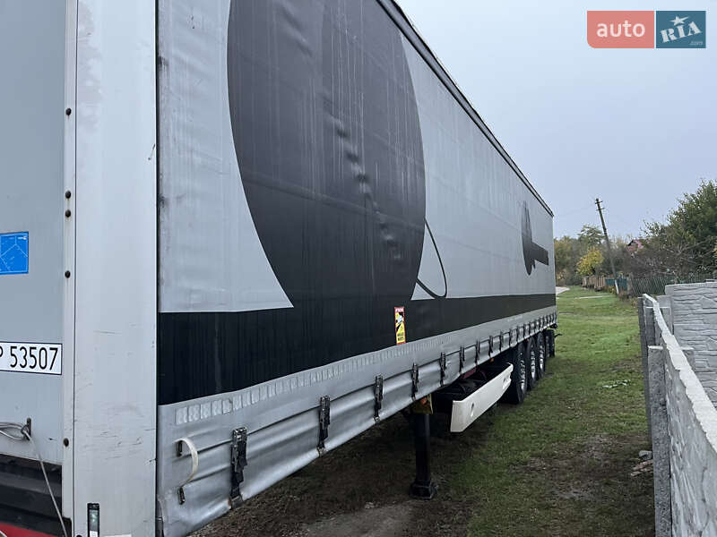 Тентованный борт (штора) - полуприцеп Wielton NS-3 2013 в Маньковке