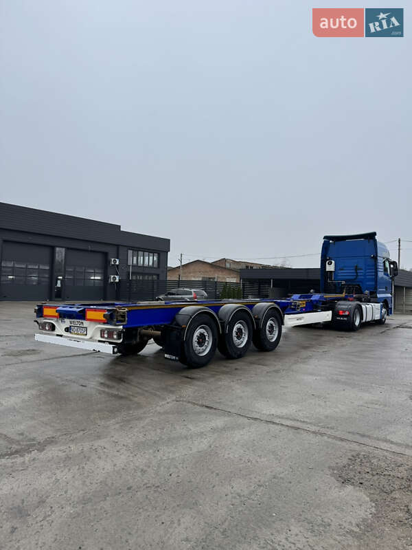 Контейнеровоз полуприцеп Wielton NS-3 2017 в Вараше