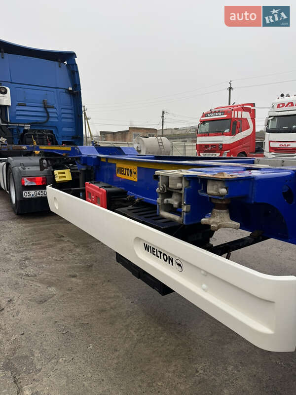 Контейнеровоз полуприцеп Wielton NS-3 2017 в Вараше