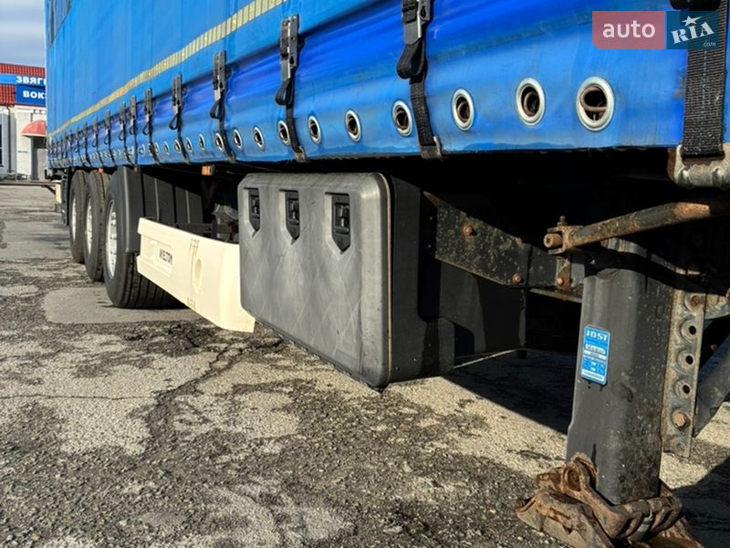 Тентованный борт (штора) - полуприцеп Wielton NS-3 2015 в Звягеле