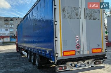 Тентованный борт (штора) - полуприцеп Wielton NS-3 2015 в Звягеле