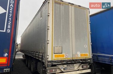 Тентований борт (штора) - напівпричіп Wielton NS-3 2014 в Рівному