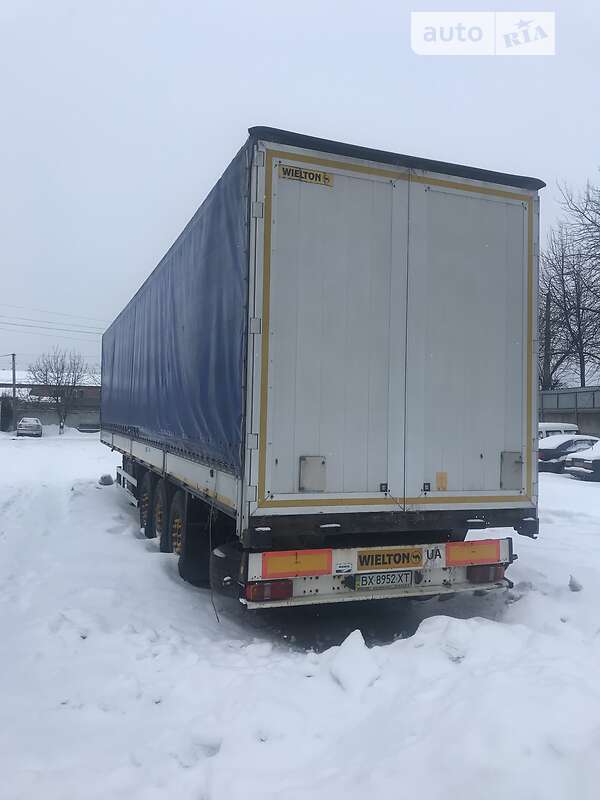Тентованный борт (штора) - полуприцеп Wielton NS34 2013 в Хмельницком фото 3 Тентованный борт (штора) - полуприцеп Wielton NS34 2013 в Хмельницком