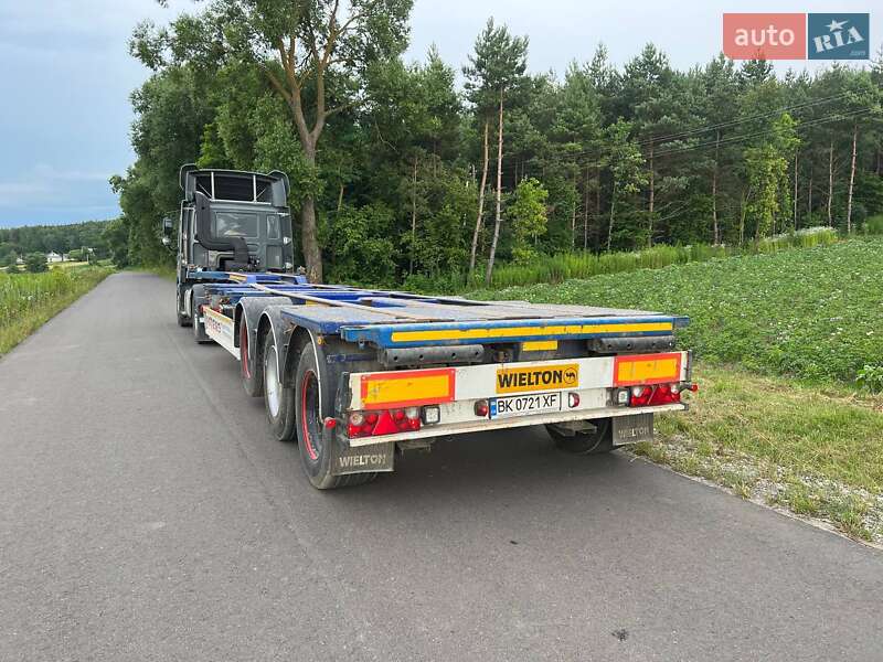 Контейнеровоз напівпричіп Wielton NS34 2010 в Шумську