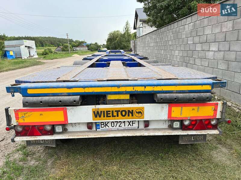 Контейнеровоз напівпричіп Wielton NS34 2010 в Шумську