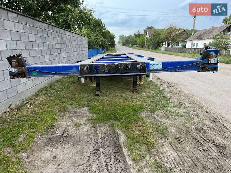 Контейнеровоз напівпричіп Wielton NS34 2010 в Шумську