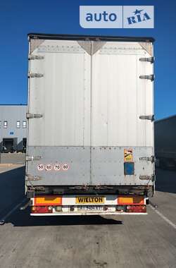 Тентованный борт (штора) - полуприцеп Wielton NS34 2007 в 