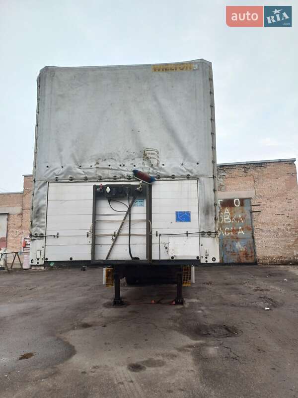 Тентований борт (штора) - напівпричіп Wielton NS34 2010 в Броварах